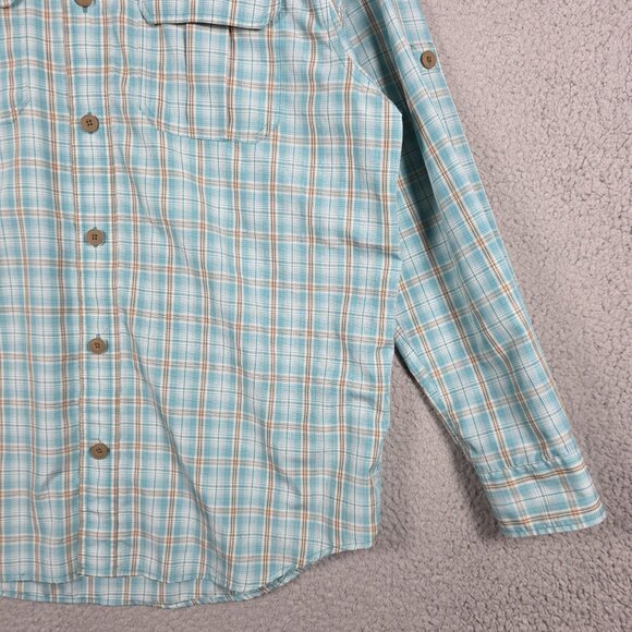 Duluth Trading Co Mens Shirt Medium Lot Of 2 Tartan Plaid Lightweight Vented - Picture 8 of 16